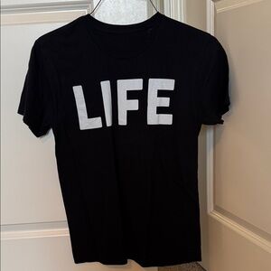 Black LIFE Graphic Tee